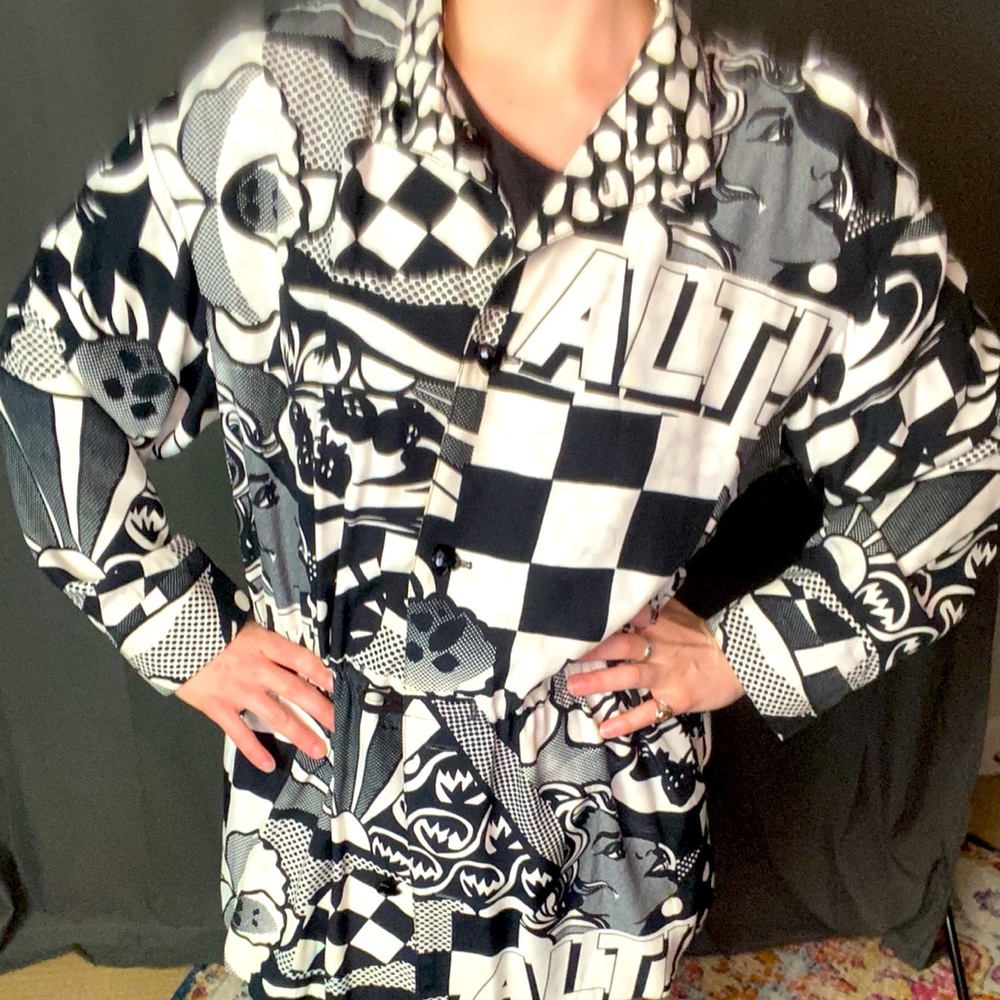 Vintage Alt and Heart Reversible Jacket